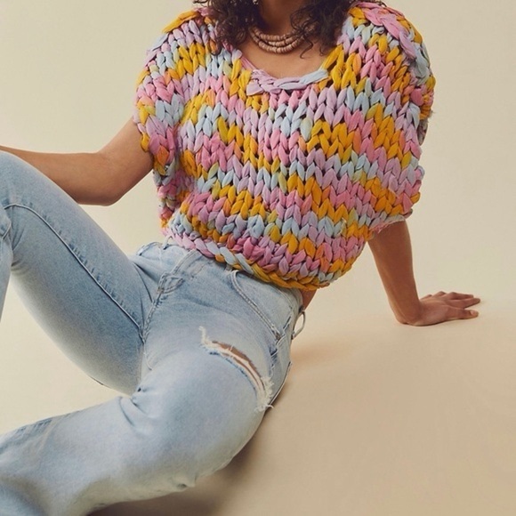 Free People Cosmic Colors Sweater Vest - Picture 2 of 10